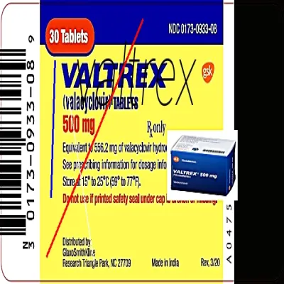 Valtrex prix